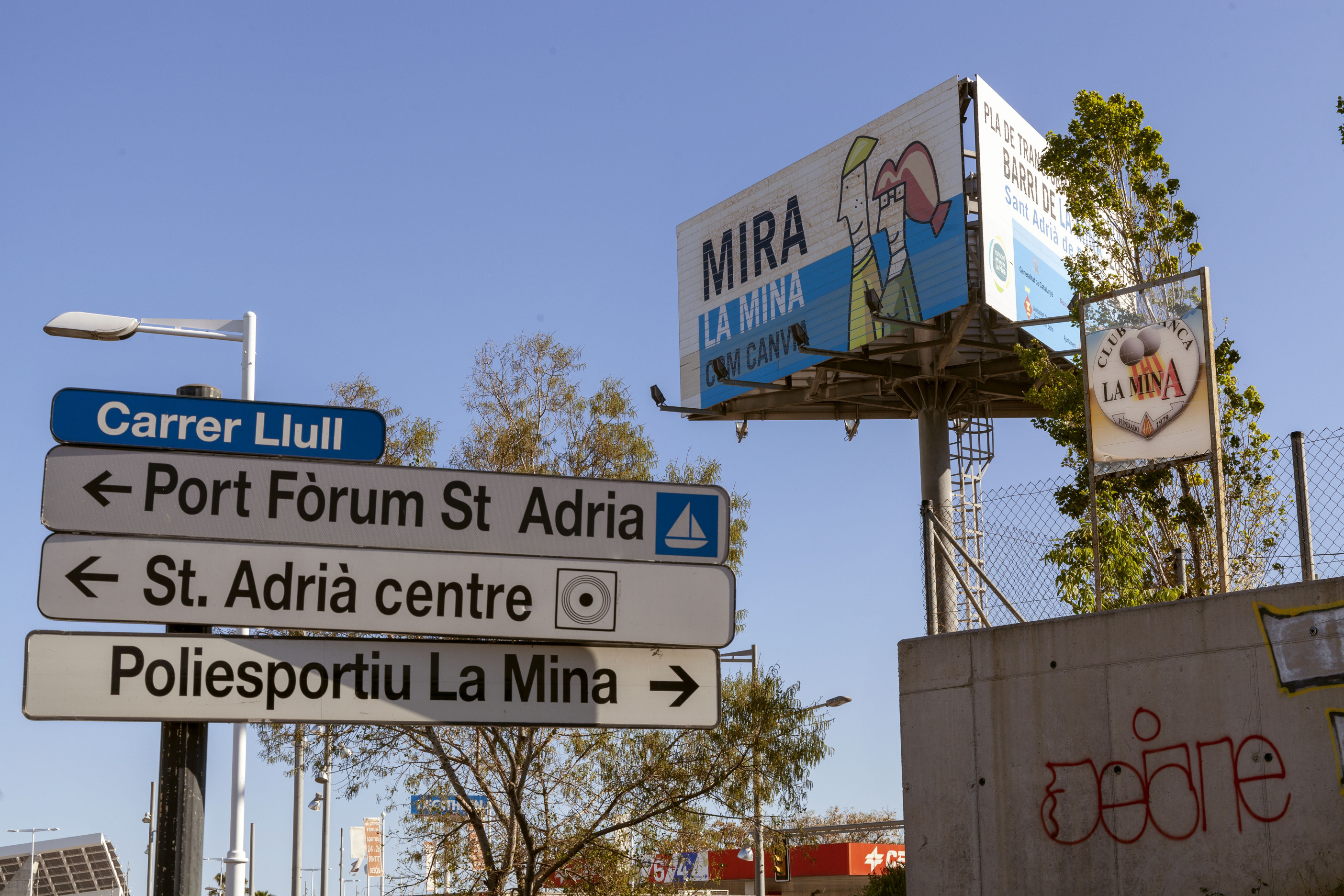 cartell Mira La Mina