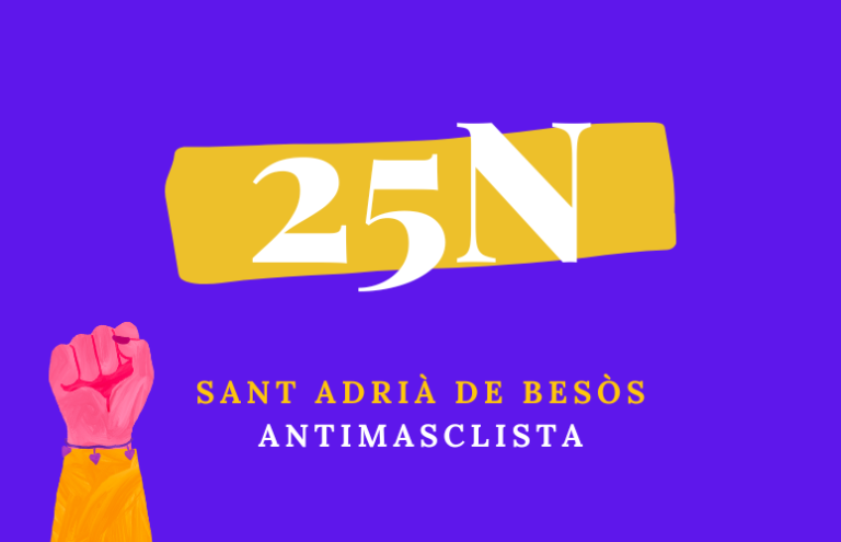 Read more about the article Les propostes antimasclistes de Sant Adrià pel 25N