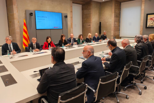 Les línies del Tram que passen per La Mina s’allarguen fins a Badalona el 2033, amb el projecte de les Tres Xemeneies